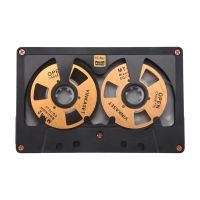 Self-Made Cassette Audio Reel to Reel 50 Minute Blank Tape Double Sided Metal Reel Hollow Case