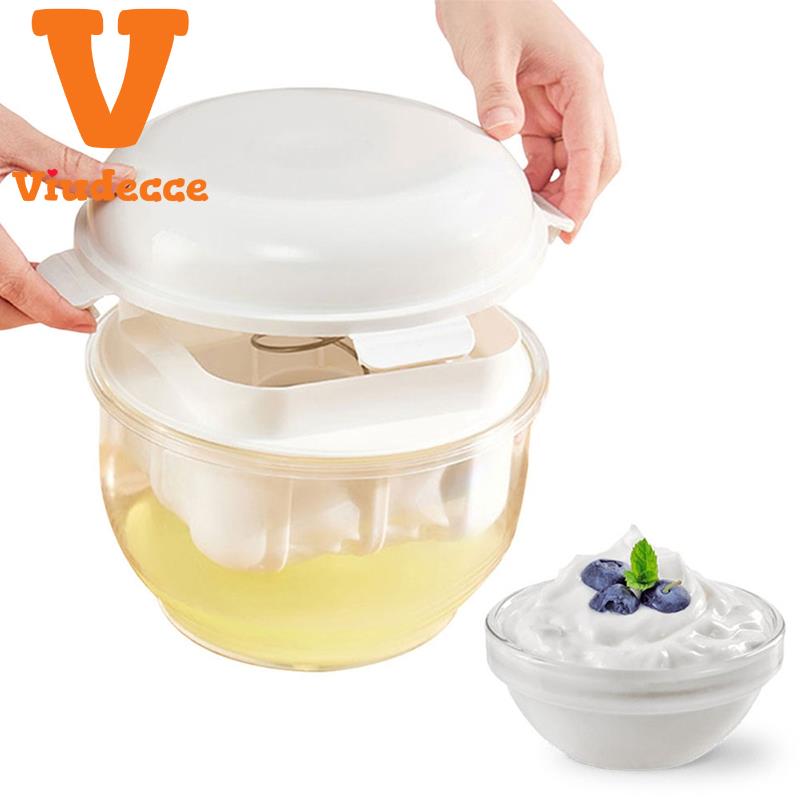 Multipurpose 3L Yogurt Strainer Water Draining Fine Mesh Strainer for Juicing Soy Milk Cheese Maker Machine