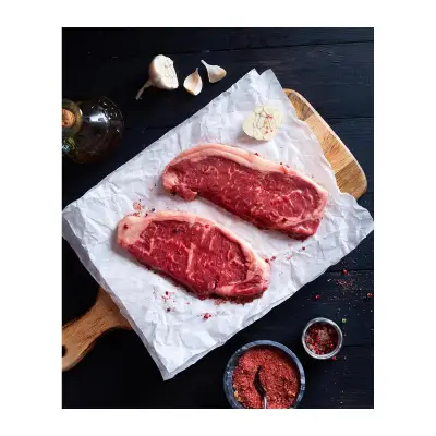 Master Grocer Australia Grassfed Beef Striploin Steak 2pcs - Chilled