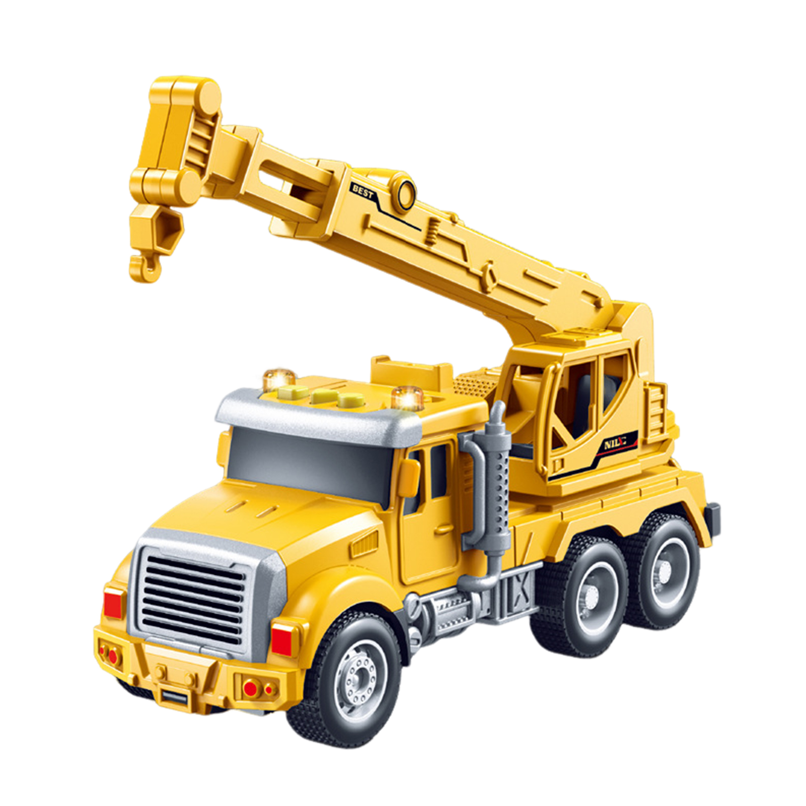 218s Truck Model Toy Sprinkler Truck Model Interactive Construction Truck