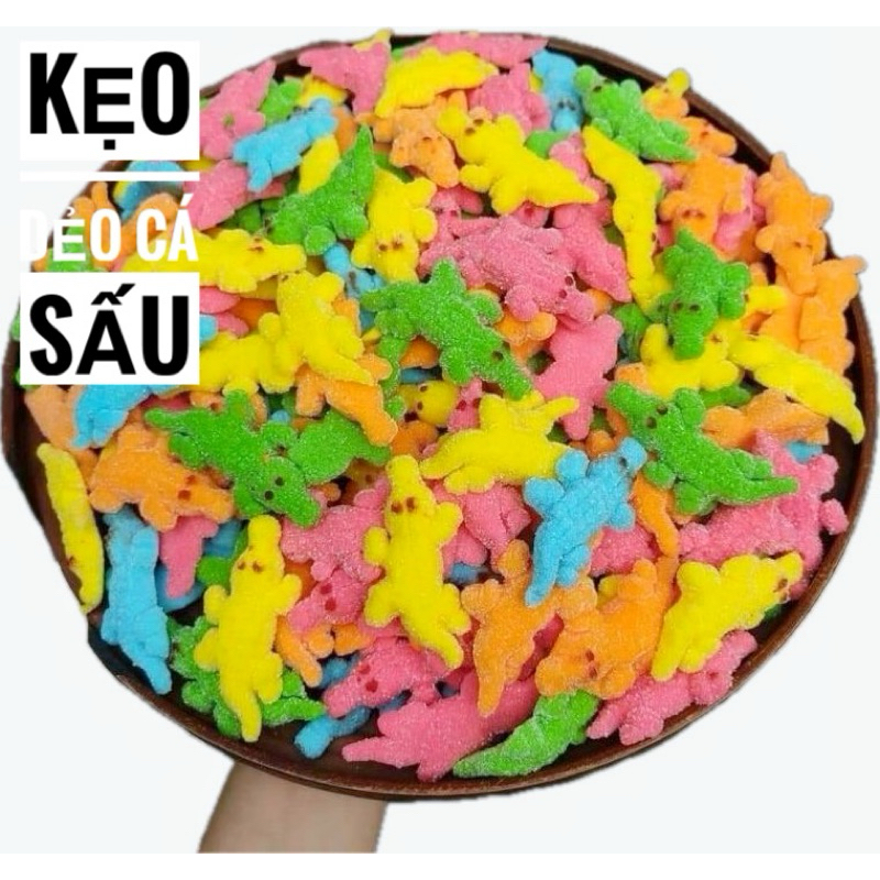 500g KẸO DẺO CÁ SẤU