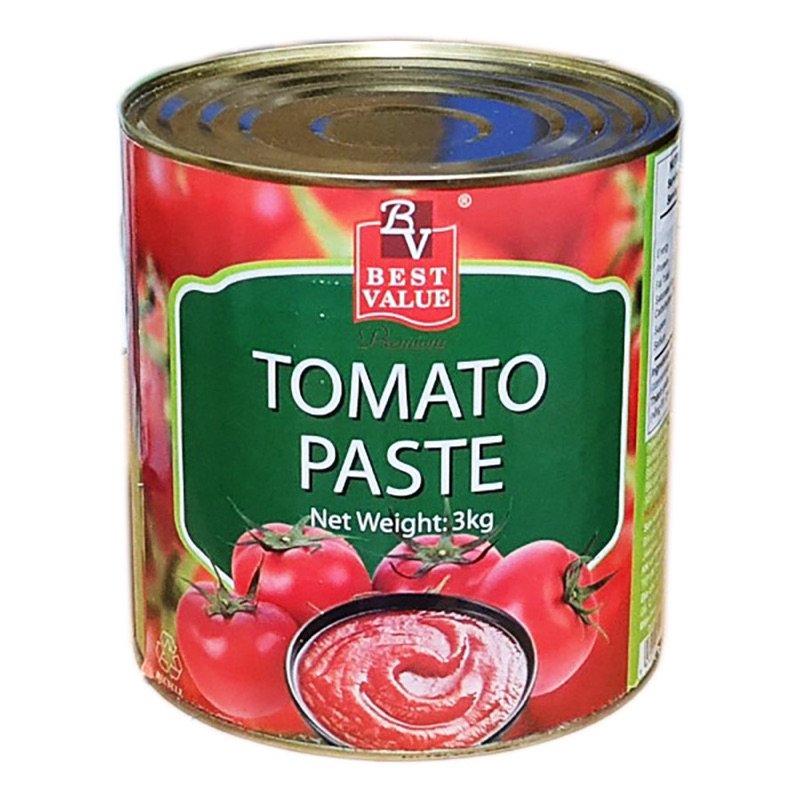 Cà chua xay nhuyễn cô đặc tomato paste Best Value hộp 3kg