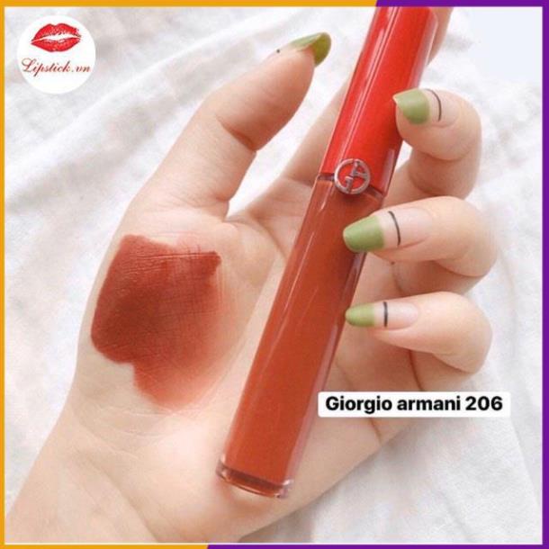Son Kem Giorgio Armani Lip Maestro 206 Cedar Đỏ Đất