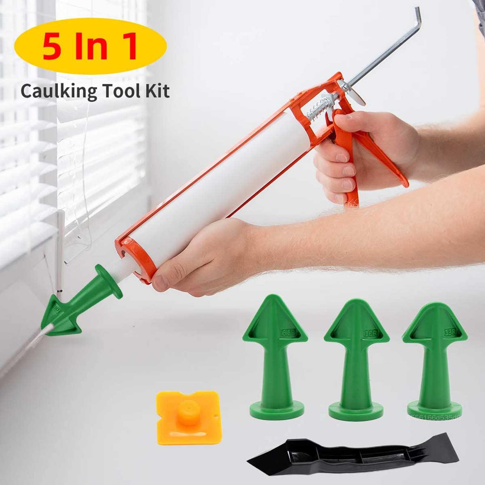 E-lifee tường bên ngoài caulk Remover Set dán keo thủy tinh góc scraper Sealant scraper cho Ngưỡng Cửa sổ nhà vệ sinh gạch tường E-L-MY