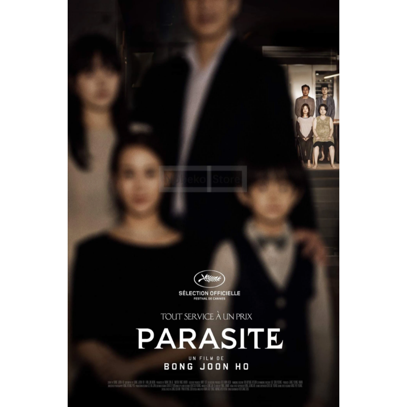 Classical Popular Korean Plot Movies Parasite Poster And Prints Canvas Painting Wall Art Pictures Home Room Decor