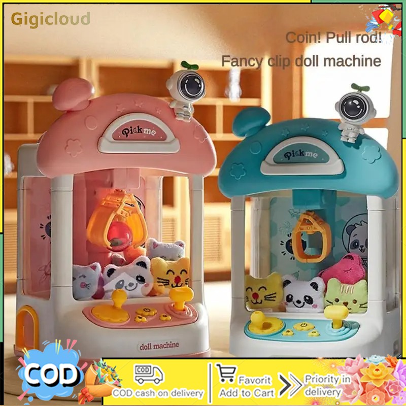 Mini Claw Machine Claw Machine For Kids With Sound And Light Funny Game And Gift For Party Girls Boys ราคา 435 บาท*ส่งฟรี