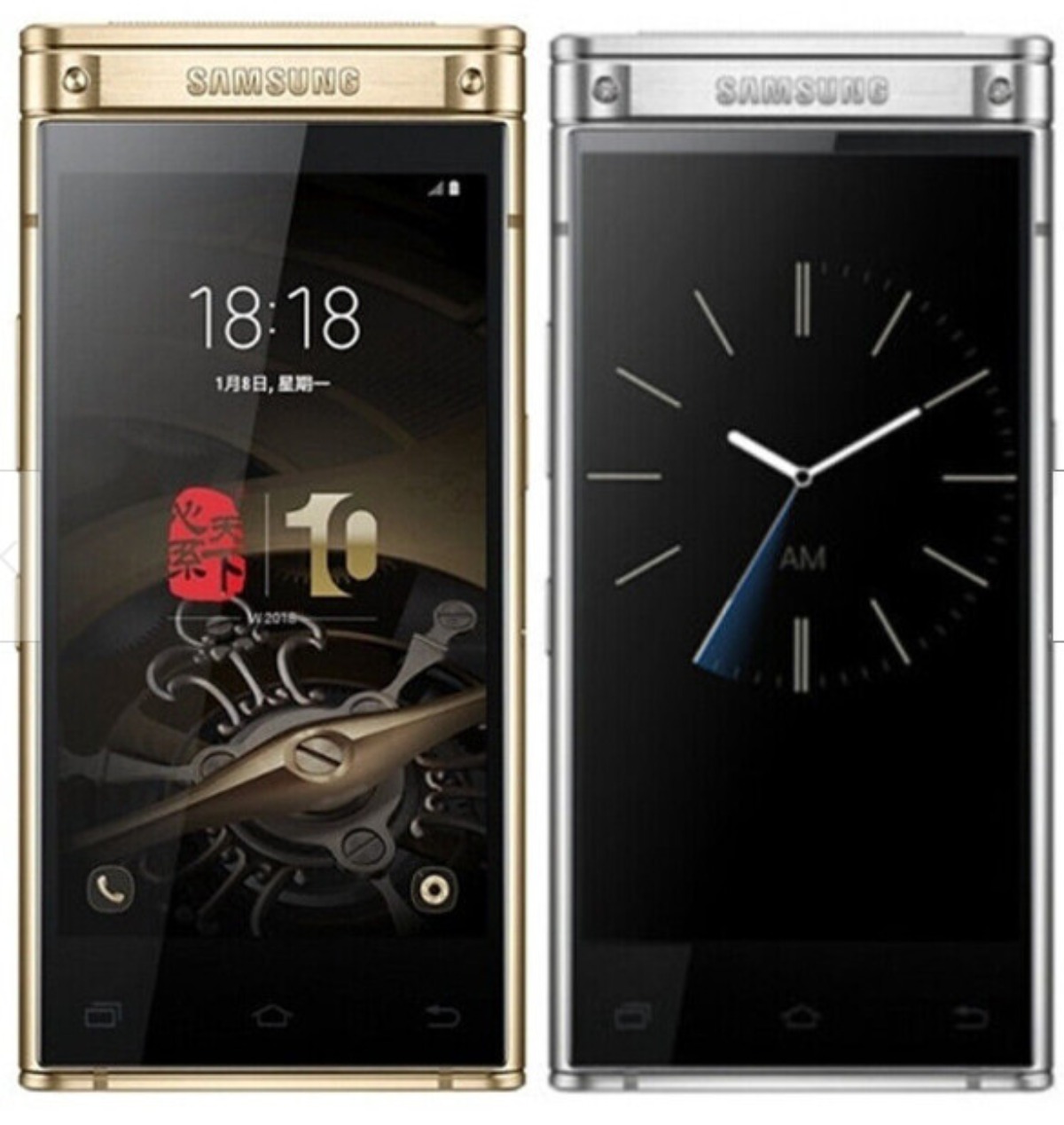 Samsung Galaxy W2018 AMOLED Dual Screen 12MP 4G Dual SIM 64GB/256GB Smartphone ราคา 11,364 บาท*ส่งฟรี
