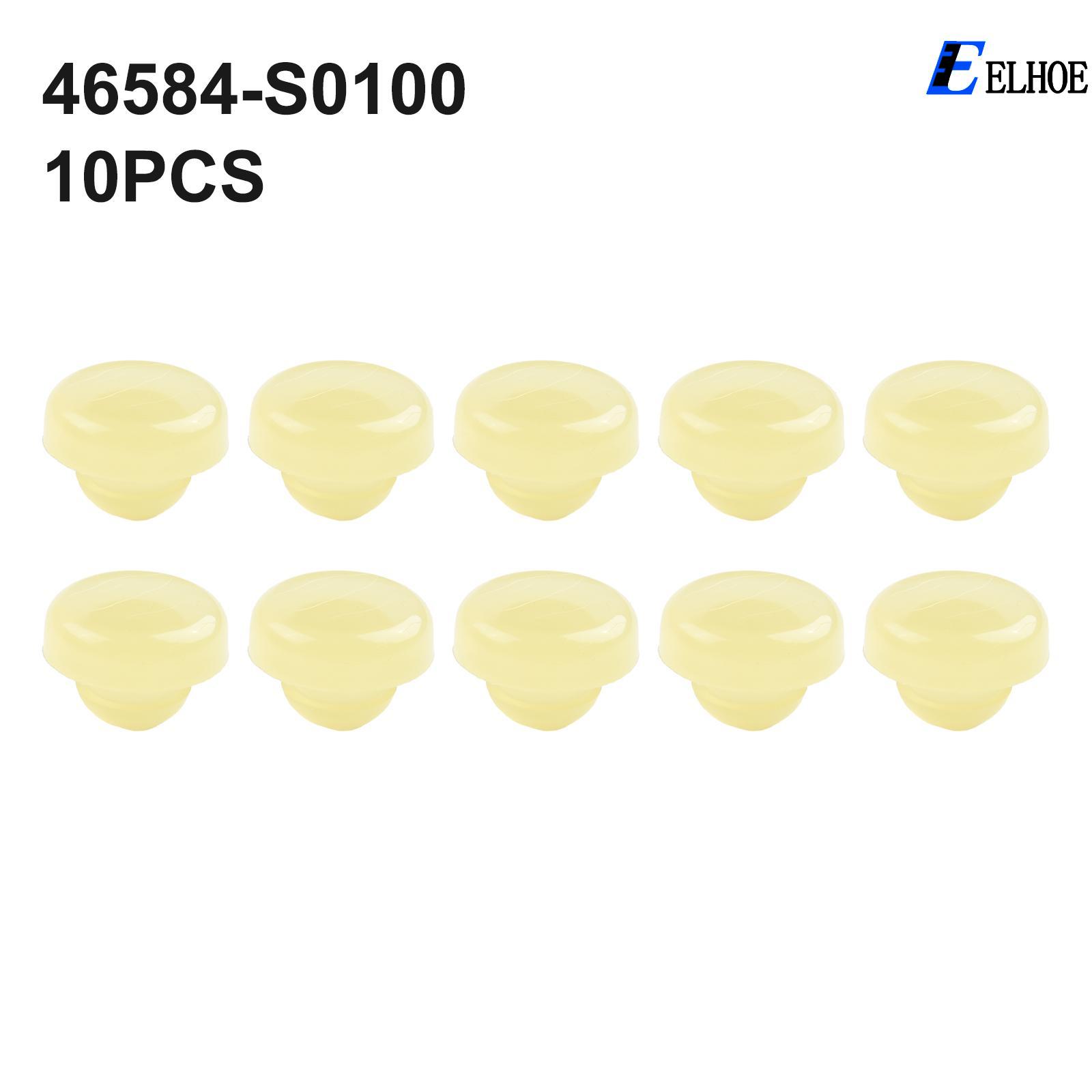 【bonjoy】 Brake Pedal Stop Pad Set for Nissan and For Infiniti Vehicles 10 Pieces Plastic [Large Inventory Hot Selling] ราคา 58 บาท*ส่งฟรี