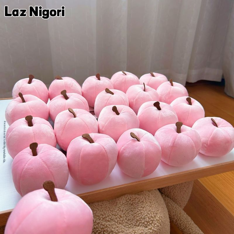 Laz Nigori Cute Apple-Shaped Stress Relief Plush Toy, Healing Desk Companion for Friends and Couples ราคา 59 บาท*ส่งฟรี