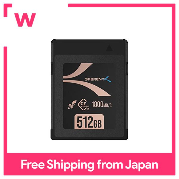 Thẻ nhớ 512GB Sablent cfepress, chuyển tốc độ cao lên tới 1800 MB/giây trên máy tính, máy tính xách tay và các thiết bị khác như ps5 và PS4 (CF-XXIT-512)