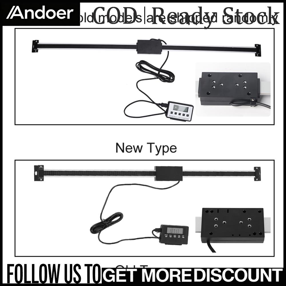 Andoer การอ่านข้อมูลดิจิทัลที่แม่นยำ การอ่านค่าเชิงเส้นแบบดิจิทัลสำหรับเครื่องเจาะสำหรับโต๊ะเราเตอร์สำหรับเครื่องกัด ราคา 2,679 บาท*ส่งฟรี