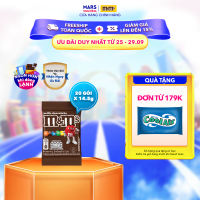 Combo 20 gói Kẹo Socola M&M gói 14.5g socola (1 hộp x 20 gói)