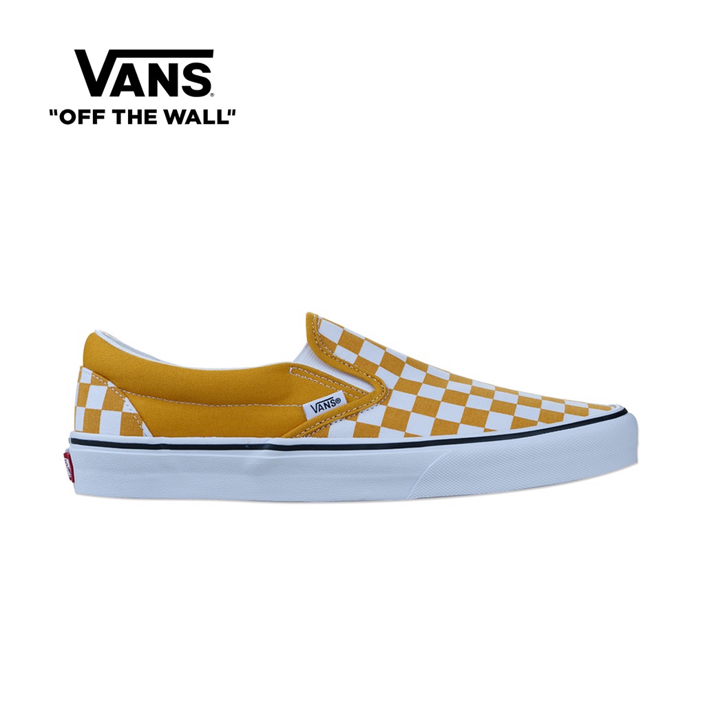 Shop Vans Yellow Checkerboard Online | Lazada.Com.Ph