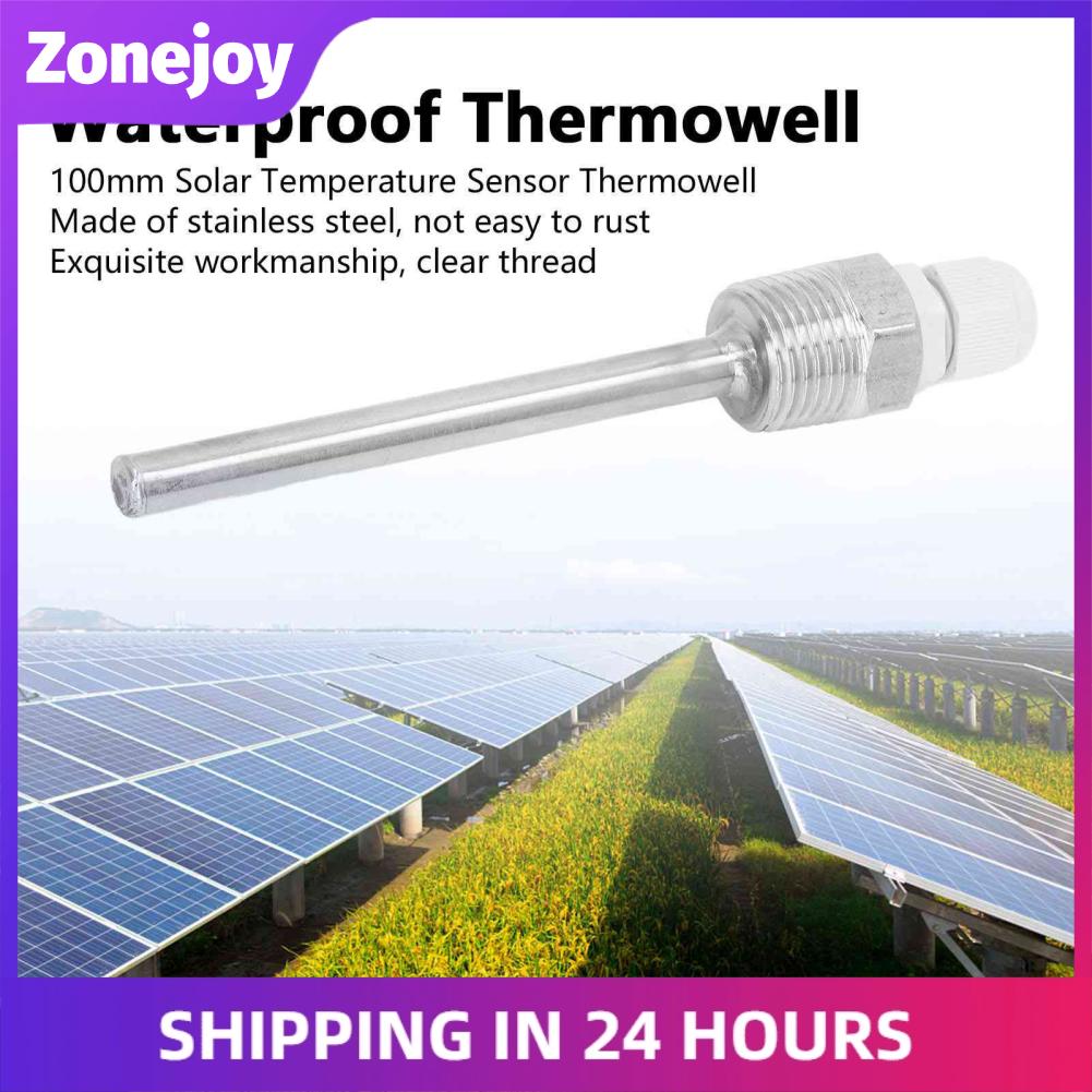 Zonejoy Cảm biến nhiệt độ và độ ẩm Dây trong suốt Ống cảm biến nhiệt độ mặt trời Ip68 cho thiết bị điều khiển công nghiệp Ống thép không gỉ