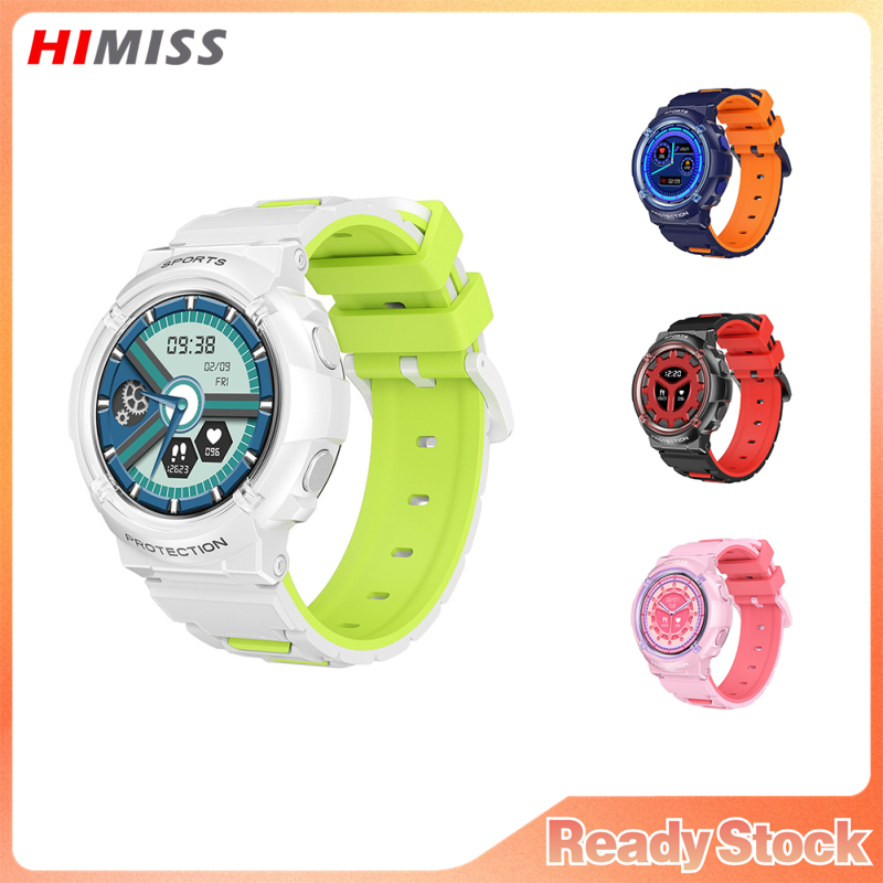 HT19 Kids Smart Watch Waterproof Kids Fitness Activity Tracker Watch With 1.28inch Screen Heart Rate Sleep Monitor Alarm Clock Watch ราคา 743 บาท*ส่งฟรี
