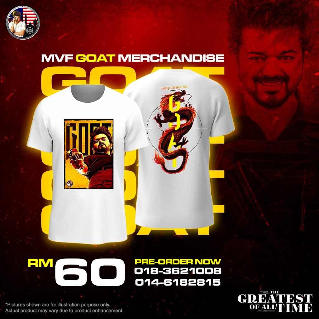 Buy T Shirt Vijay Online at a Better Price Lazada Malaysia