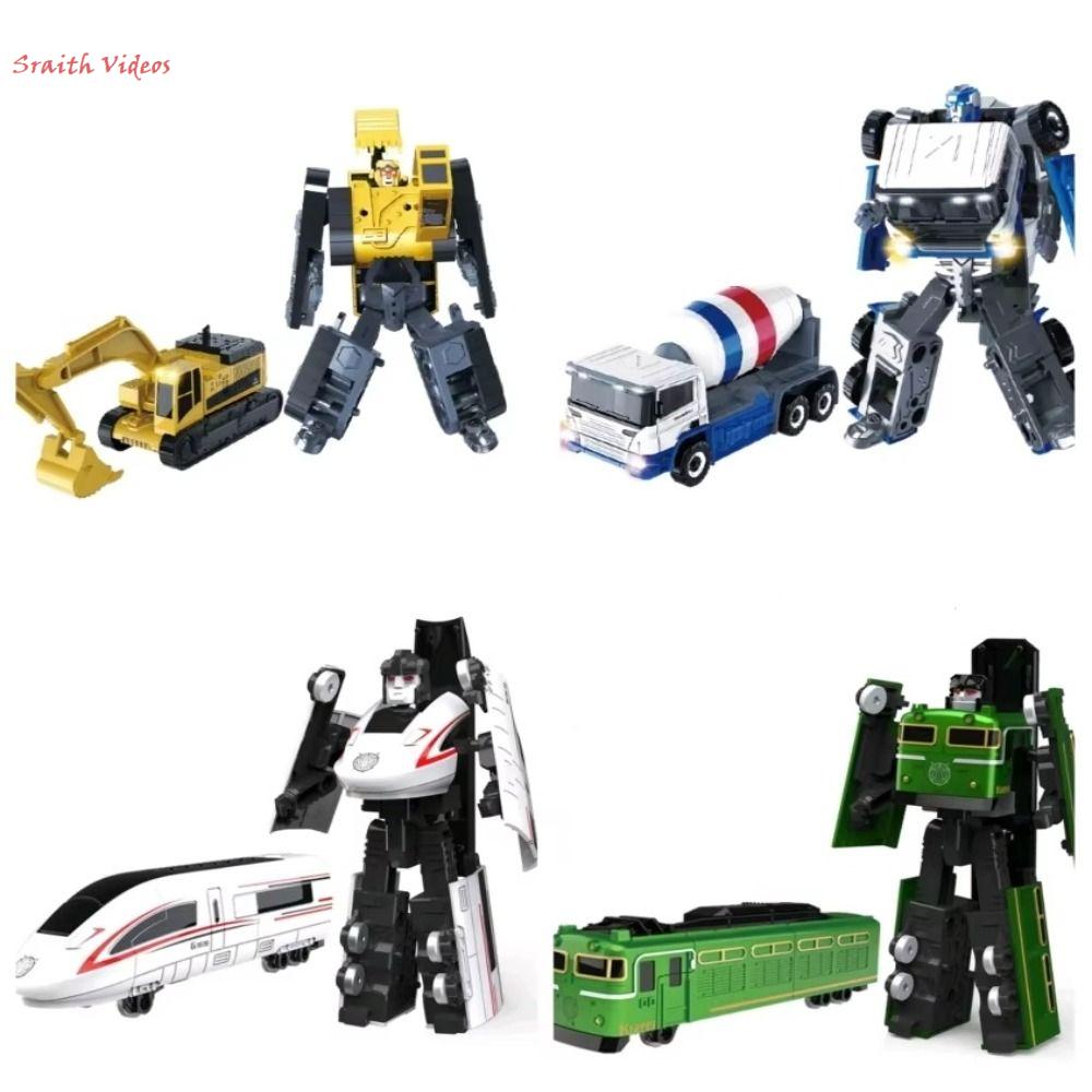 SRAITH 2 trong 1 Tàu robot biến hình Máy xúc Máy ủi đất Đồ chơi robot biến hình Mới lạ Đồ chơi mô hình Robot xe kỹ thuật Đồ chơi trẻ em