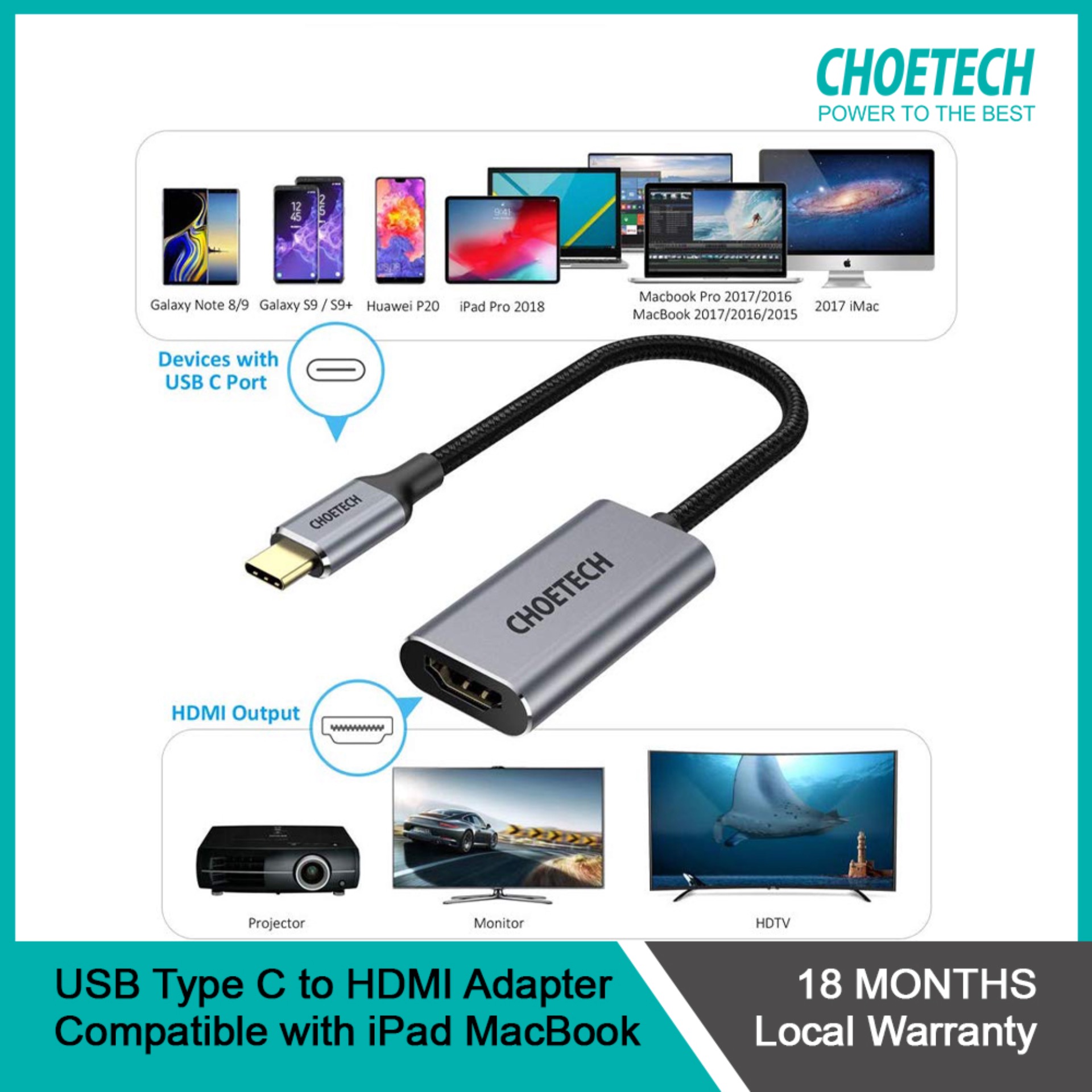 connect 2 monitors to macbook air usb c