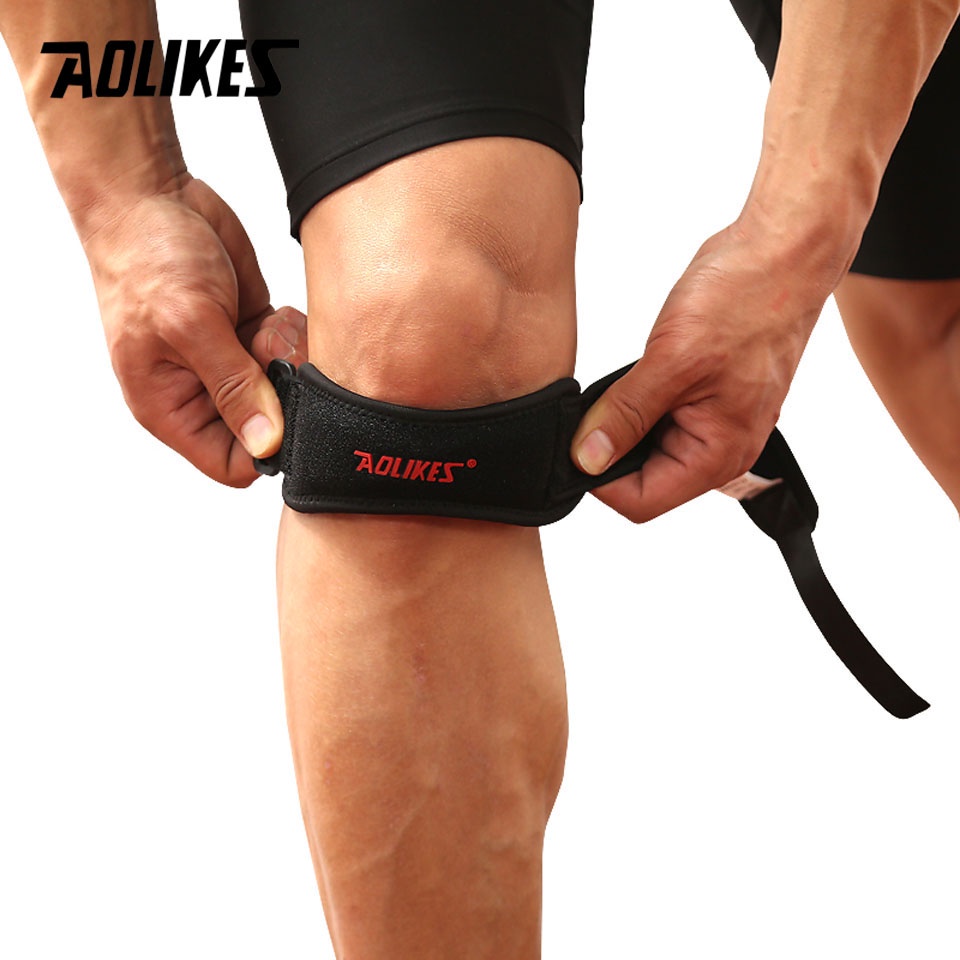 1Pcs Adjustable Knee Pad Outdoor Hiking Football Basketball Running Sports