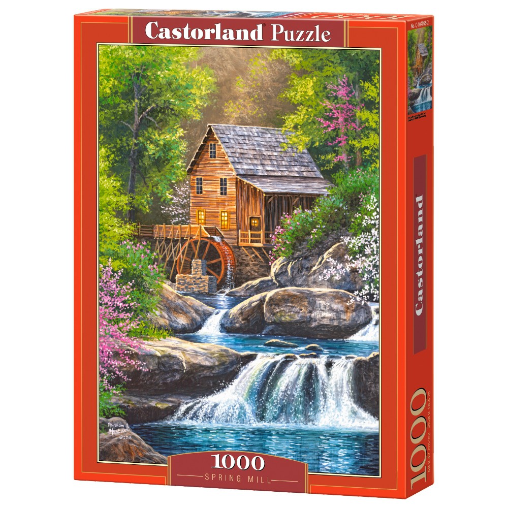 Puzzle 1000 Pezzi Wolf Castle Castorland 