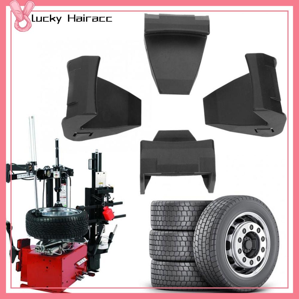 LUCKY HAIRACC 4Pcs Nylon Bảo vệ hàm Bảo vệ Nhựa Kẹp thay lốp Bền Miếng chèn Bảo vệ vành bánh xe Dành cho xe hơi