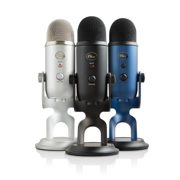 Logitech Blue Yeti Multi Pattern USB Professional Microphone All Colours Singapore