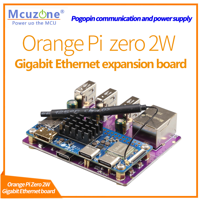 【Trusted】 Orange Pi Zero 2w Gigabit Ethernet Expansion Board