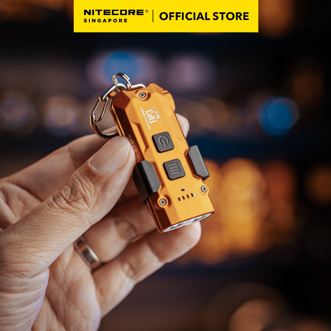 Nitecore TIP3 - 720 lumens Keychain Light USB-C Rechargeable (SG STOCK)
