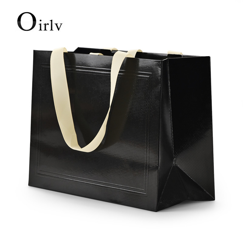 Oirlv Túi Quà Tặng Giấy bao bì đồ trang sức Túi D037