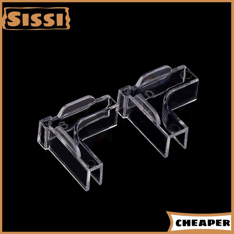 Sissi 4 tấm bảo vệ góc bể cá chống va chạm trong suốt bằng acrylic phụ kiện bảo vệ miễn phí dán bảo vệ bể cá