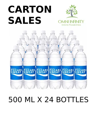 Pocari Sweat Pet 500ml Bottle Drinks Carton Sales (24 bottles per carton)