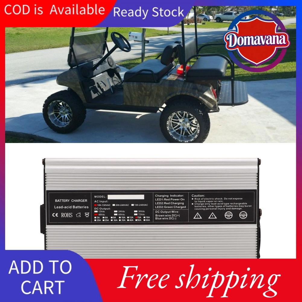 Domavana Pin Tbest 48V 15A với cáp OBC Vòng 3 chân cho xe đẩy Pin RPowersports cho xe đẩy PowerDrive cho tiền lệ cho High Fit Xác nhận đèn LED chuyển mạch 48V2 bật Giá 3,964,000 Đồng*Miễn phí vận chuyển