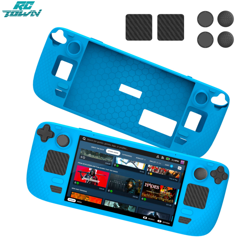 Silicone Case Kit Non-slip Protective Cover With Rocker Cap Touchpad