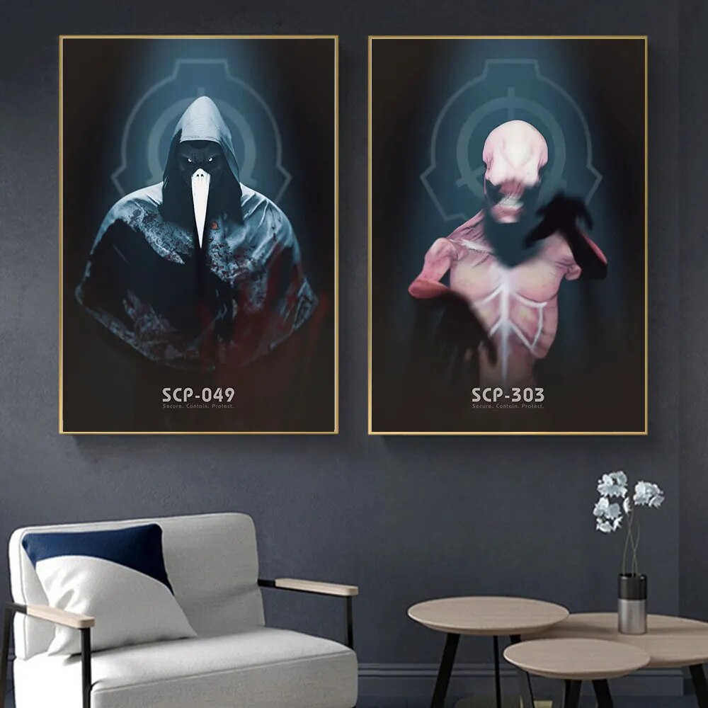 Scp Foundation 303 106 173 Posters Canvas Painting Supernatural