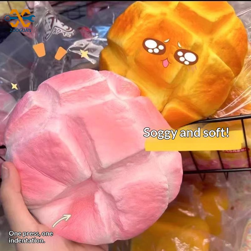 Zuoguan [Best Seller] Squishy Toys, Anti-Stress Toys, Slow Squishies, Slow Bouncing Cheese Cake Toy, Made from Soft Rubber That Can Stretch to 9 cm Long. Relieve Stress, Keep Out of the Heat and Cold. Stress Relief Toys for Adults ราคา 122 บาท*ส่งฟรี