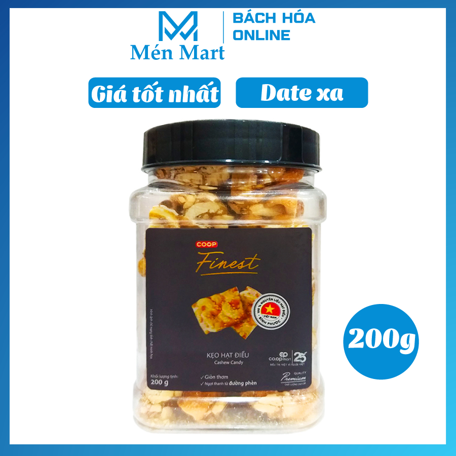 Kẹo hạt điều Coop Finest 200g
