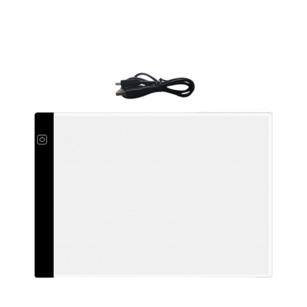 A4/A5 LED Copy Board Light Tracing Box 3 Level Dimmable Tracing Light Box Drawing Copy Pad Baby Toy Portable Board Tracing Light Box Pad Animation Painting