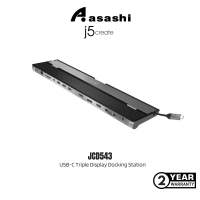 J5Create JCD543 USB-C Triple Display Docking Station