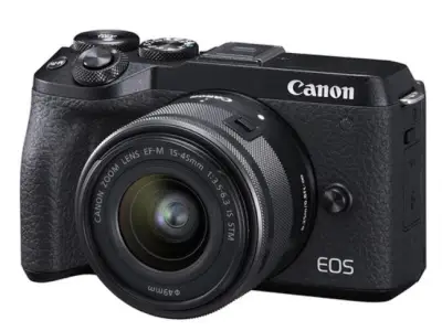[ Local Canon Warranty ] Canon EOS M6 Mark II BODY only [ FREE 32GB,BAG,64SD CARD AND GRIP]