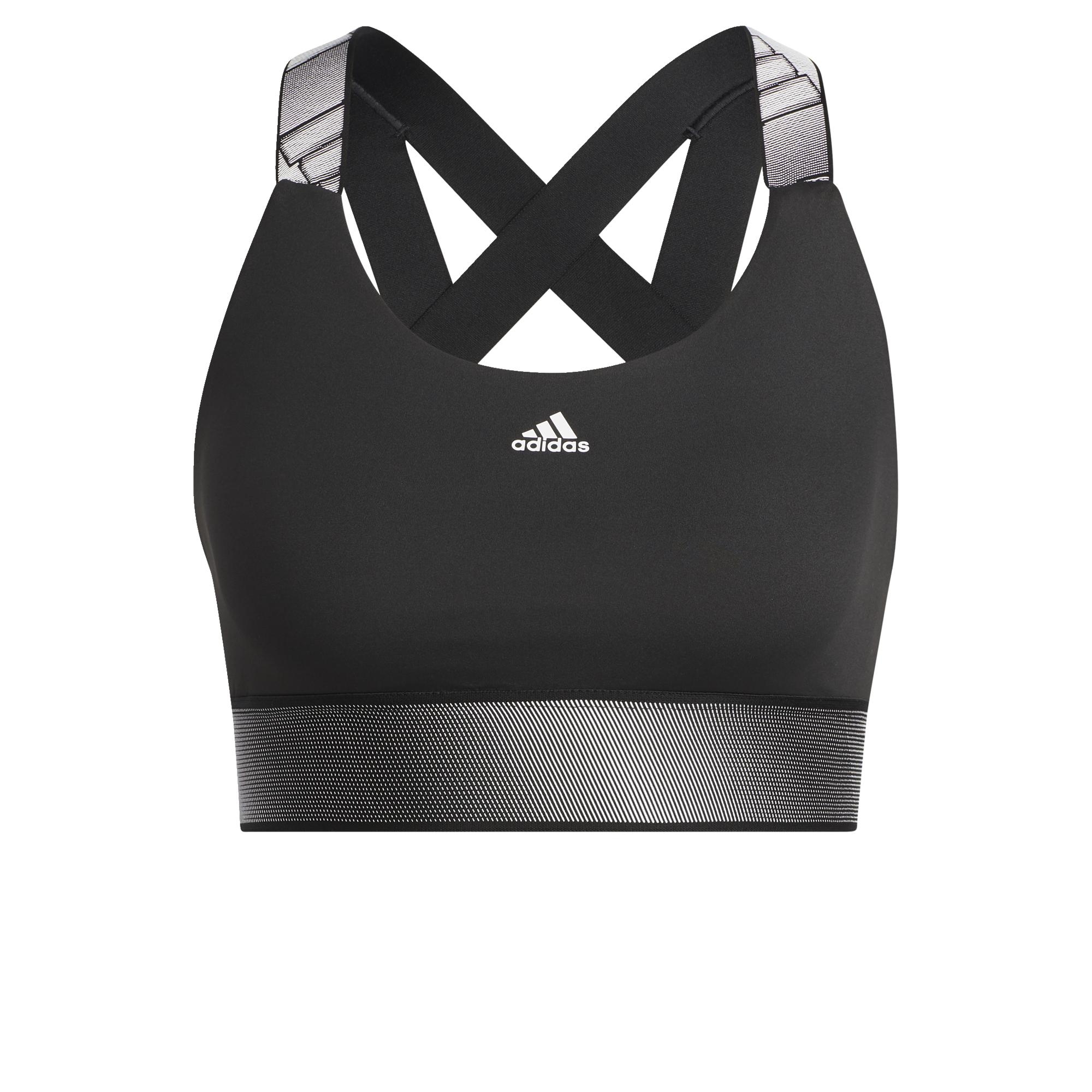 adidas TRAINING Running Medium-Support Bra Women Black HS7258