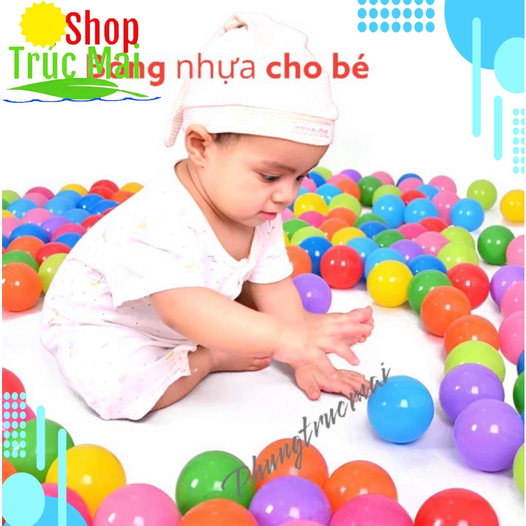 Combo 500 quả bóng nhựa 5.5 cm đồ giải trí cho bé sinh sản tại nước ta - đảm bảo chất lượng cao, an toàn và đáng tin cậy