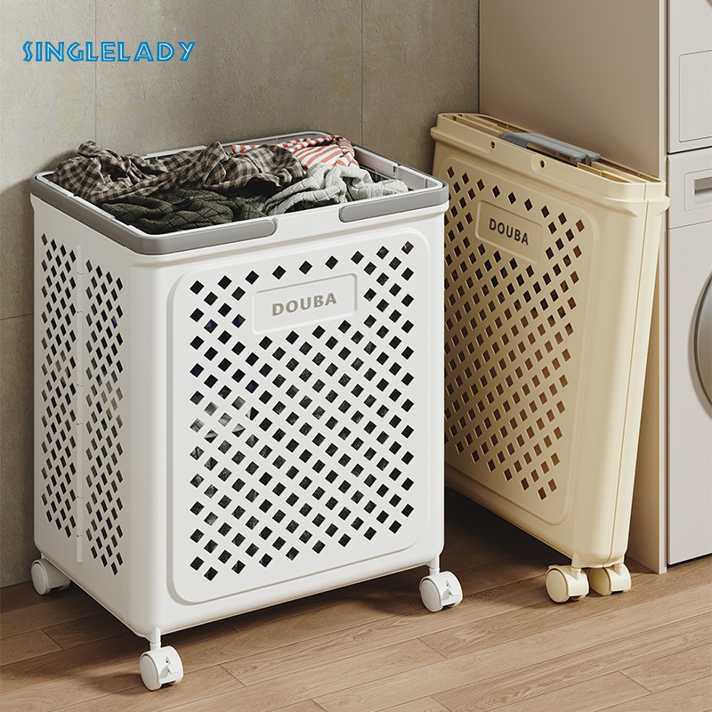 Dirty clothes basket foldable large-capacity bathroom dirty clothes storage basket bathroom for changing clothes household dirty clothes basket ราคา 443 บาท*ส่งฟรี