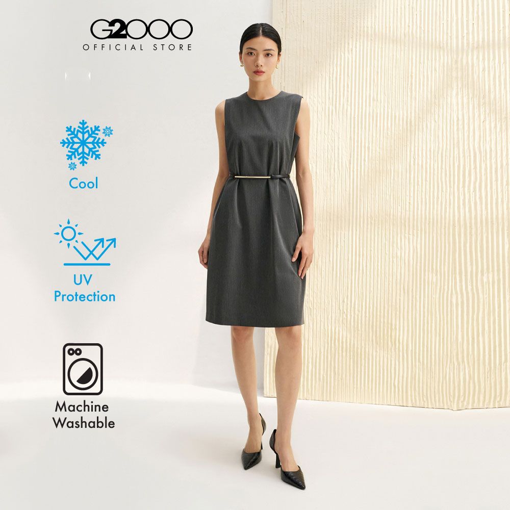 G2000 เดรสสำหรับผู้หญิง ทรง Shift Shape รุ่น 4123216296 DARK GREY ราคา 1,600 บาท*ส่งฟรี