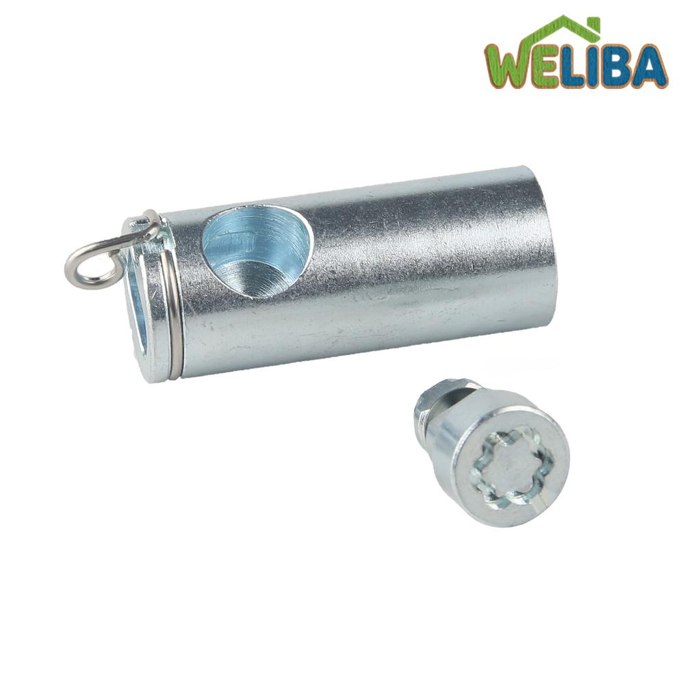 【WELIBA】 Aluminum Alloy Construction Spare Tire Lock Tire Carrier Lock Compact Design [not miss it][New product release] ราคา 2,100 บาท*ส่งฟรี