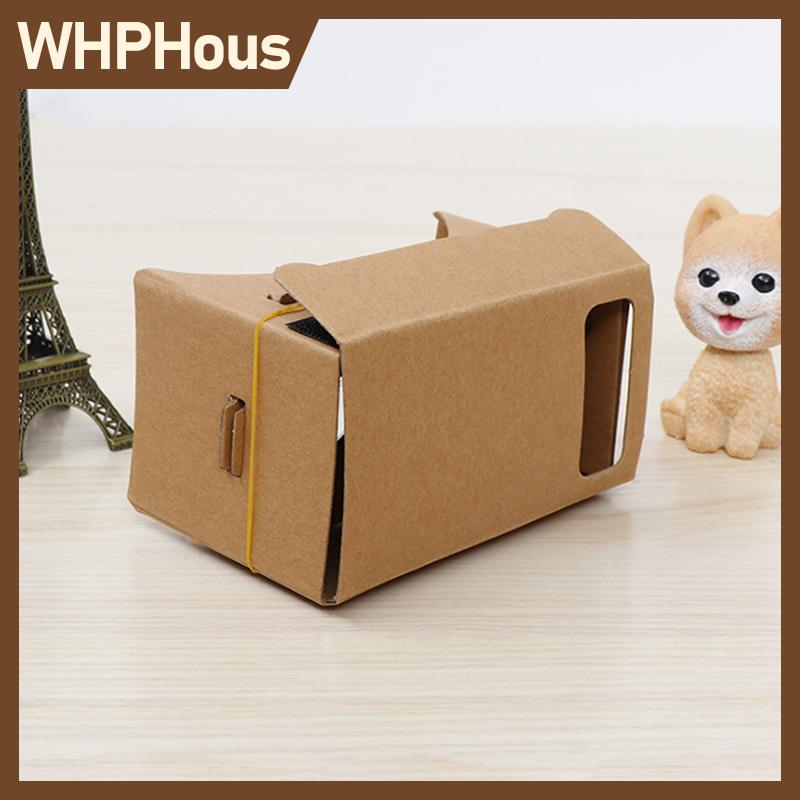 WHPHous 1PC Google cardboard 3D แว่นตา VR Virtual Reality สำหรับ Android หรือโทรศัพท์ใหม่ ราคา 29 บาท*ส่งฟรี