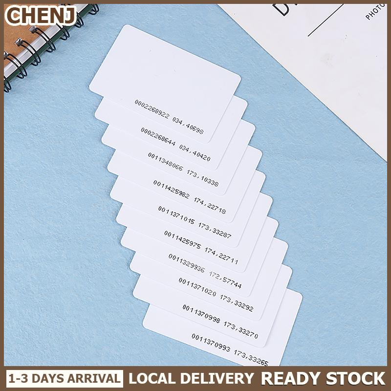 CHENJ Local Delivery 10 cái tk4100 125Khz RFID thẻ gần ID Thẻ Thẻ Thẻ tag thẻ chìa khóa cho hệ thống kiểm soát truy cập và thẻ tham dự
