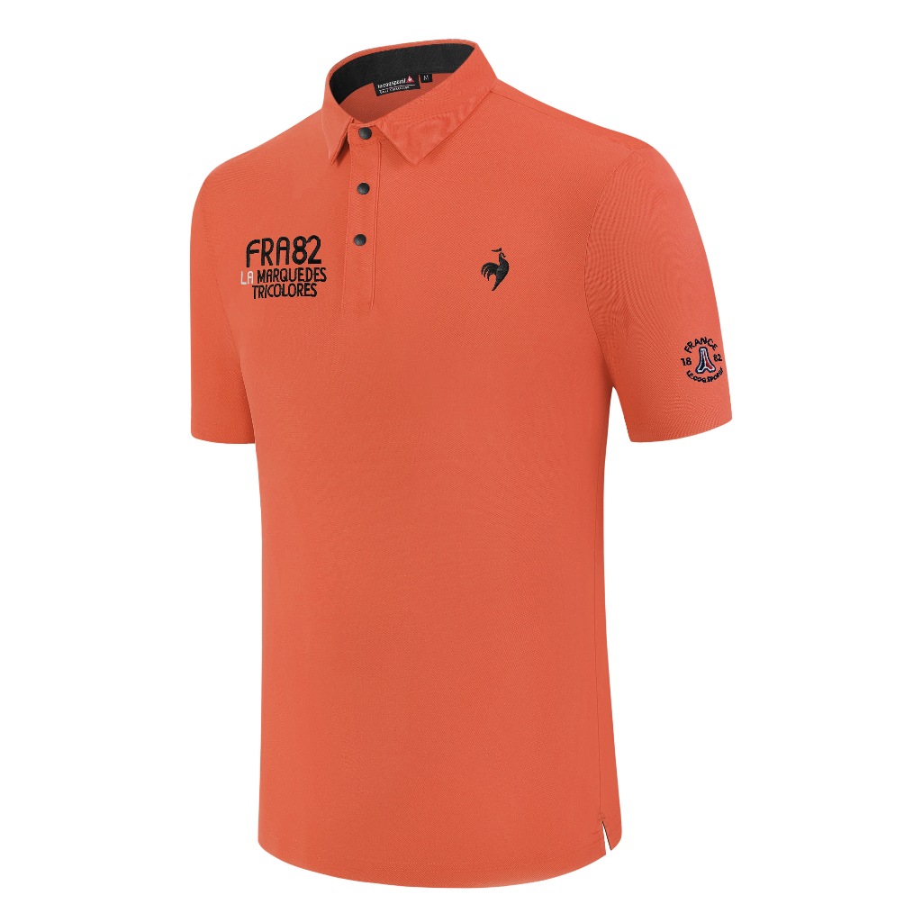 lecoq golf Men's Line Raglan Sweater GP321MKP91 GP321MKP91_N