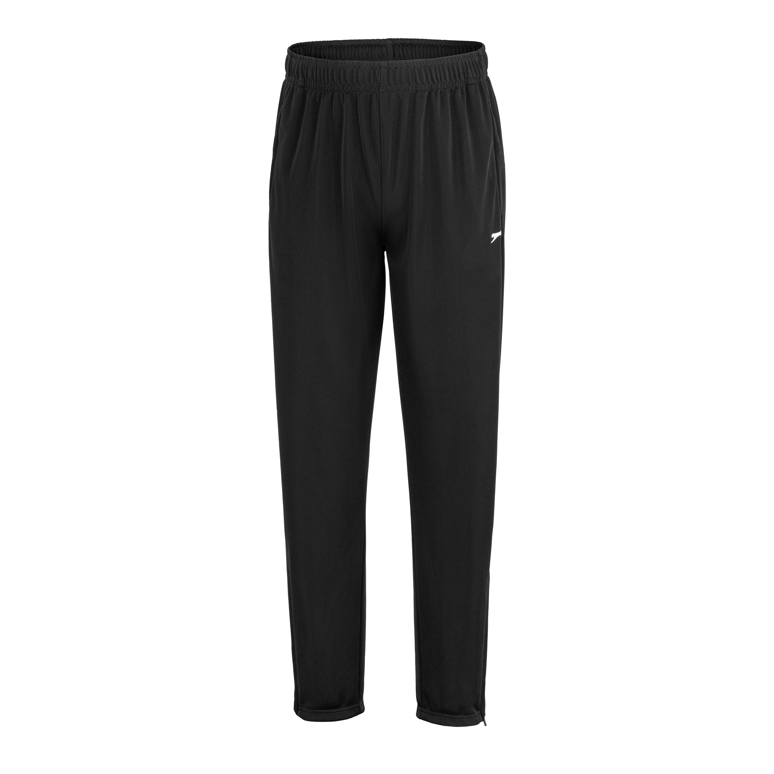 Slazenger Mens Poly Track Pant Mens (Black) - Sports Direct