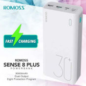 Romoss 30000mAh Portable Charger - High-Capacity Power Bank