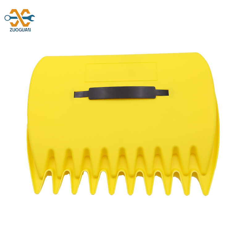Zuoguan ngoài trời kẹp hình lá rơi làm vườn nhựa cào để thu thập Lá Rụng và Tổ Chức Bộ sưu tập lá cào dụng cụ làm vườn